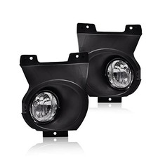Front Bumper Fog Light, Compatible with Ford F150 Front Bumper 2011-2014 Clear