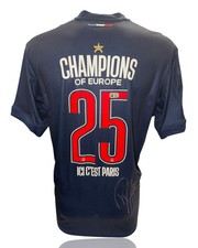 DESIRE DOUE SIGNED PARIS SAINT-GERMAIN CHAMPIONS EUROPE SHIRT (ACG CERT AG17761)