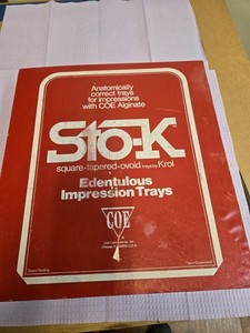 COE Anatomically correct preliminary or permanent impression trays fits all arch