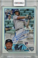 2023 Topps Chrome Jerar Encarnacion Rookie Autographs RC /499 Marlins