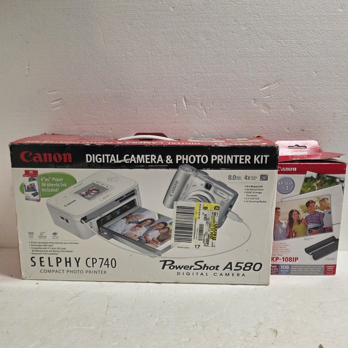 Canon PowerShot A460 5.0MP Digital Camera - Silver for sale online