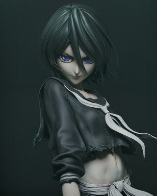Rukia - Bleach - Figur Resin Print 14K - PAINTED/UNPAINTED 1:6
