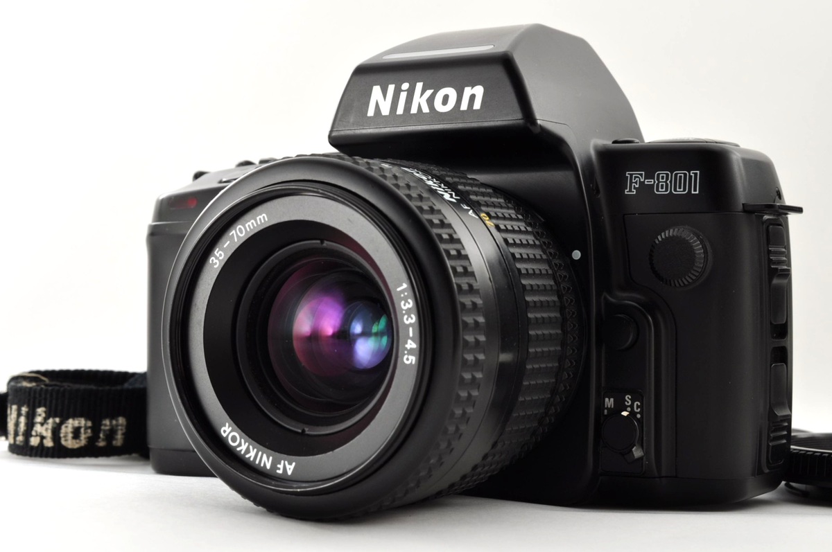 Nikon F-801 Film Camera Nikon AF Nikkor 35-70mm w/Manual Tested