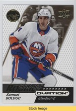2023-24 Upper Deck Ovation Rookies Gold Foil Samuel Bolduc #124 READ 0il7