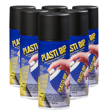 Plasti Dip Glossy Black 11 oz Aerosol Spray Case of 6 Color Gloss Finish R
