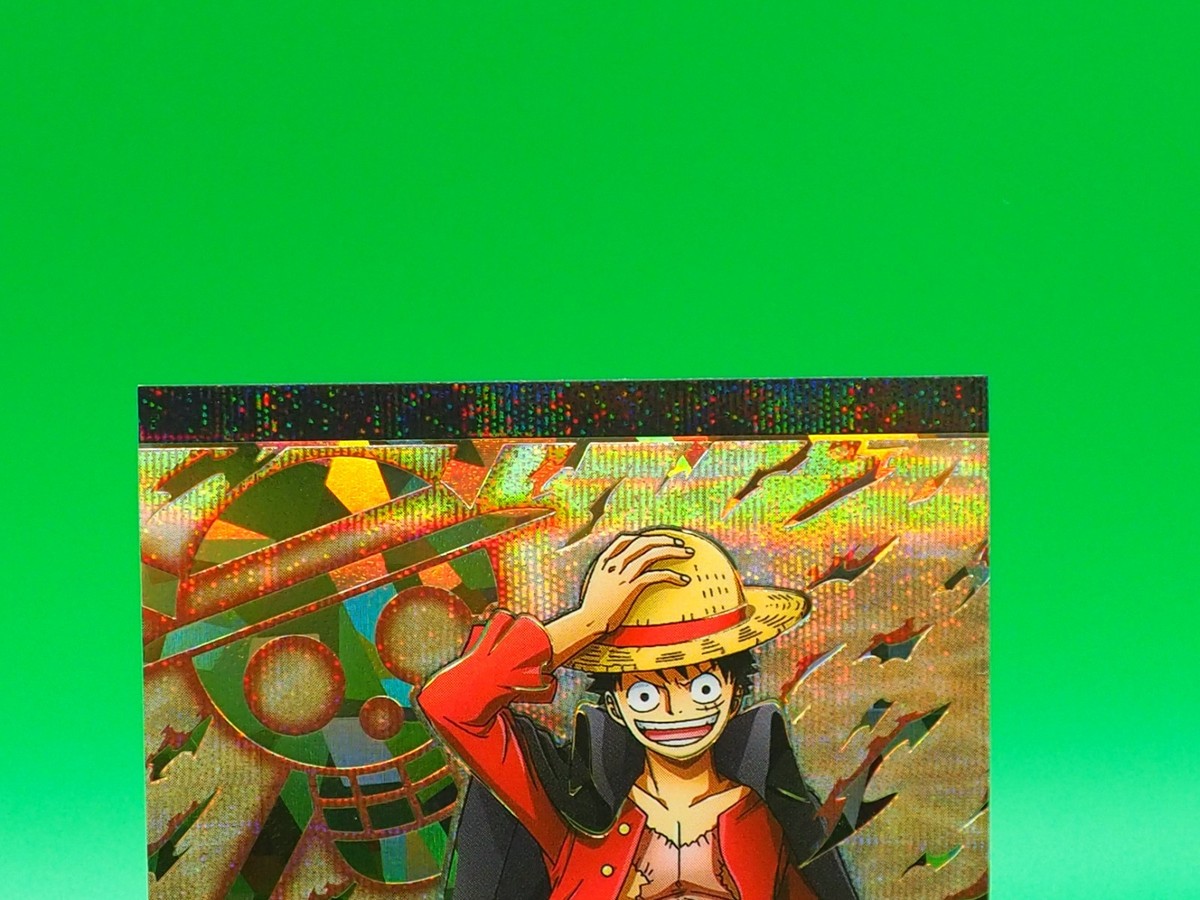 Monkey D. Luffy One Piece Wafer Trading Card GR No.9-02 Bandai