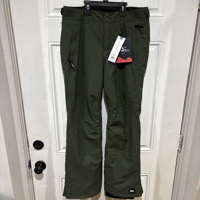 O'NEILL Star Insulated Ski Snowboard Snow Pants 9P8023 Size Medium NWT Green