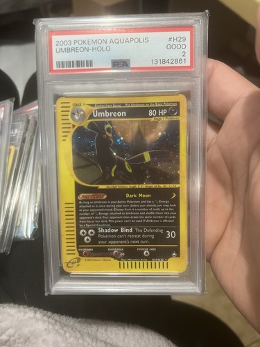 Umbreon graded PSA 2 for sale on eBay