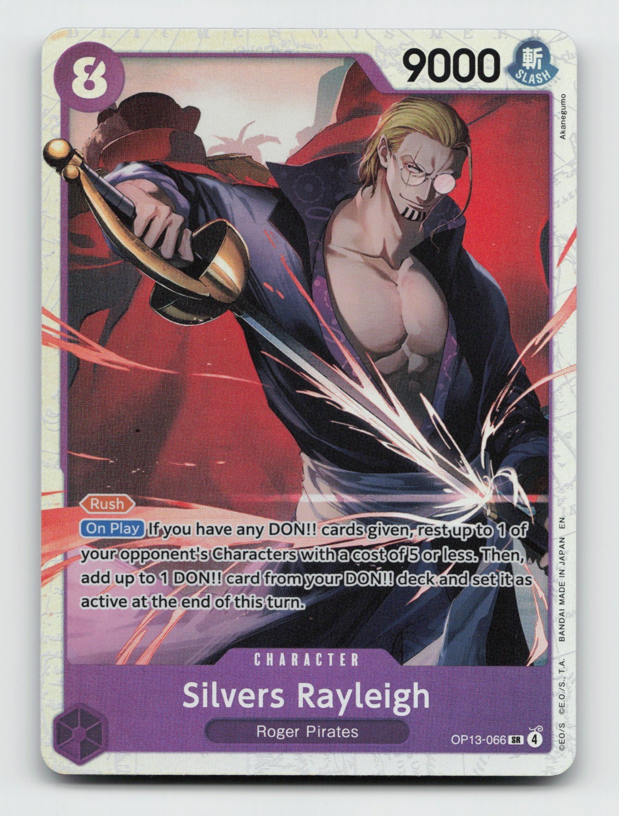 Silvers Rayleigh SR Carrying On His Will OP13-066 NMFoil