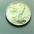 1/10 Troy Oz.  Silver Walking Liberty Design Round ; .999 silver  / Sigma Tested
