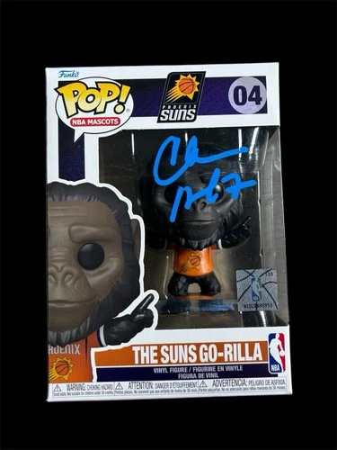 CHARLES BARKLEY SIGNED AUTOGRAPHED NBA BASKETBALL FUNKO POP-BECKETT BAS COA