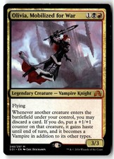 MTG Olivia, Mobilisiert für Kriegsschatten über Innistrad LP Magic The Gathering