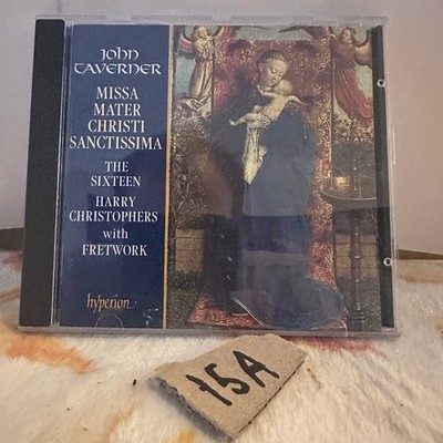 John Taverner   Missa Mater Christi Sanctissima CD 1992 Classical Hyperion