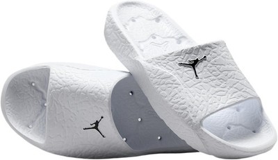 Jordan Franchise Shower Slides (White/Black) Size 12 - White/Black - 12