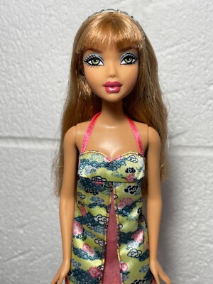 Barbie My Scene Cool Nights Nia Doll Strawberry Blonde Hair Bangs Rare 
