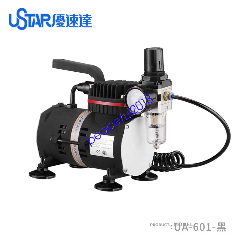USTAR UA 110003 U 601 MINI Air COMPRESSOR Pump Piston Type Quiet