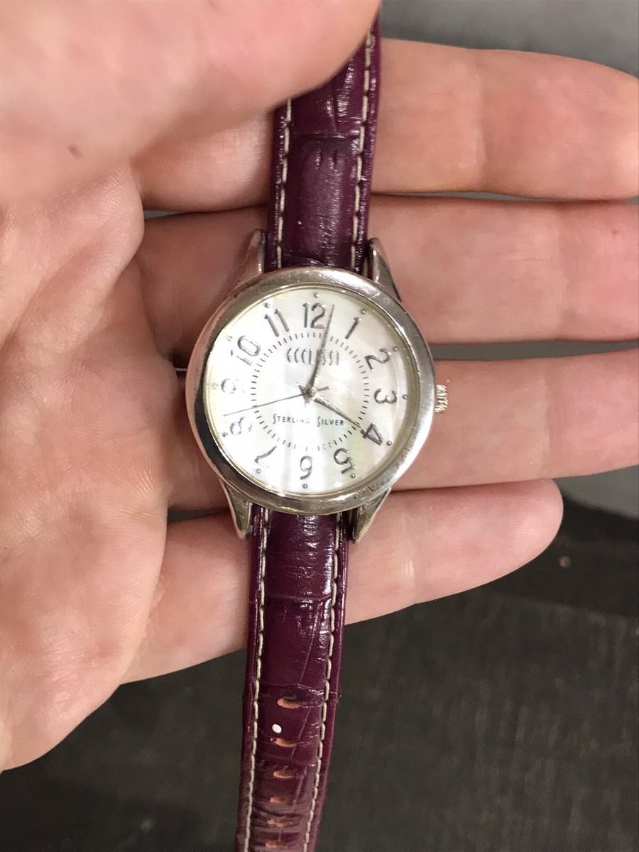 Vintage Sterling Silver 925 Ecclissi 23183 Watch Genuine Vintage Sterling Silver 925 Ecclissi 23183 Watch Genuine