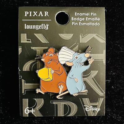 Loungefly Chef Remy Emile Pixar Ratatouille Rat Brothers Cheese