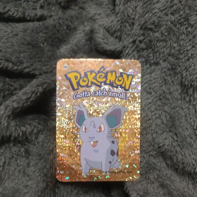 Pokemon Card 029 Nidoran   Pocket Monsters Vending Prism Sticker 2000 Nintendo