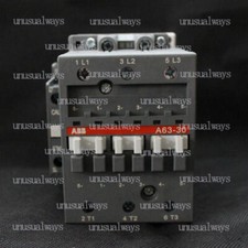 ONE In Box ABB Contactor A63-30-11 24VAC ( A63301124VAC ) New