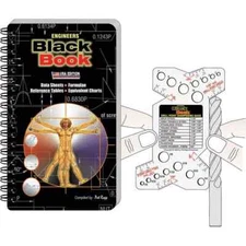 Engineers Black Book USA edition in Spanish (Inch) with a free drill gage