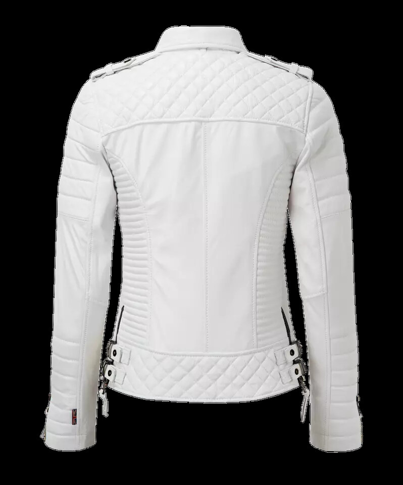ジャケット・アウター CARLA Lady handsome jacket carla Lady handsome jacket（White） Style Women's Jacket