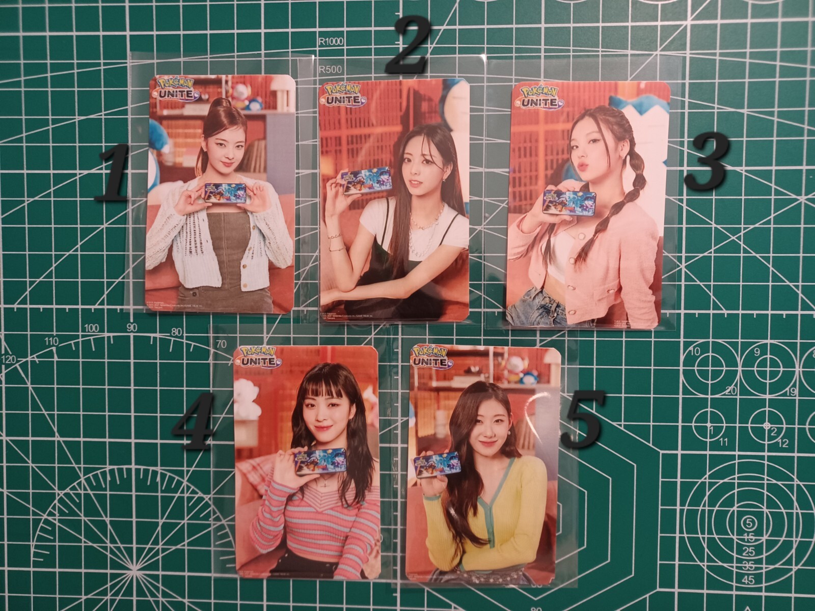 Carte fotografiche individuali Pokemon Unite Itzy (TUTTO FAN MADE)