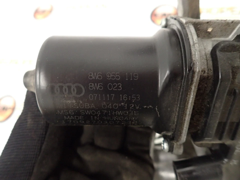 2018 Audi S5 Windshield Wiper Motor And Transmission 8w6955023b OEM Foto 4 de 4
