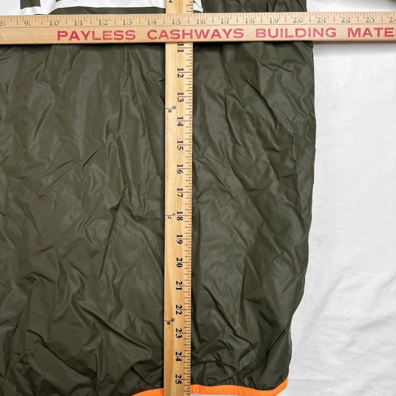 UNDERCOVER Victoria Secret ROSA M L Oliva Arancione Felpa con Felpa Pioggia Leggera L010724