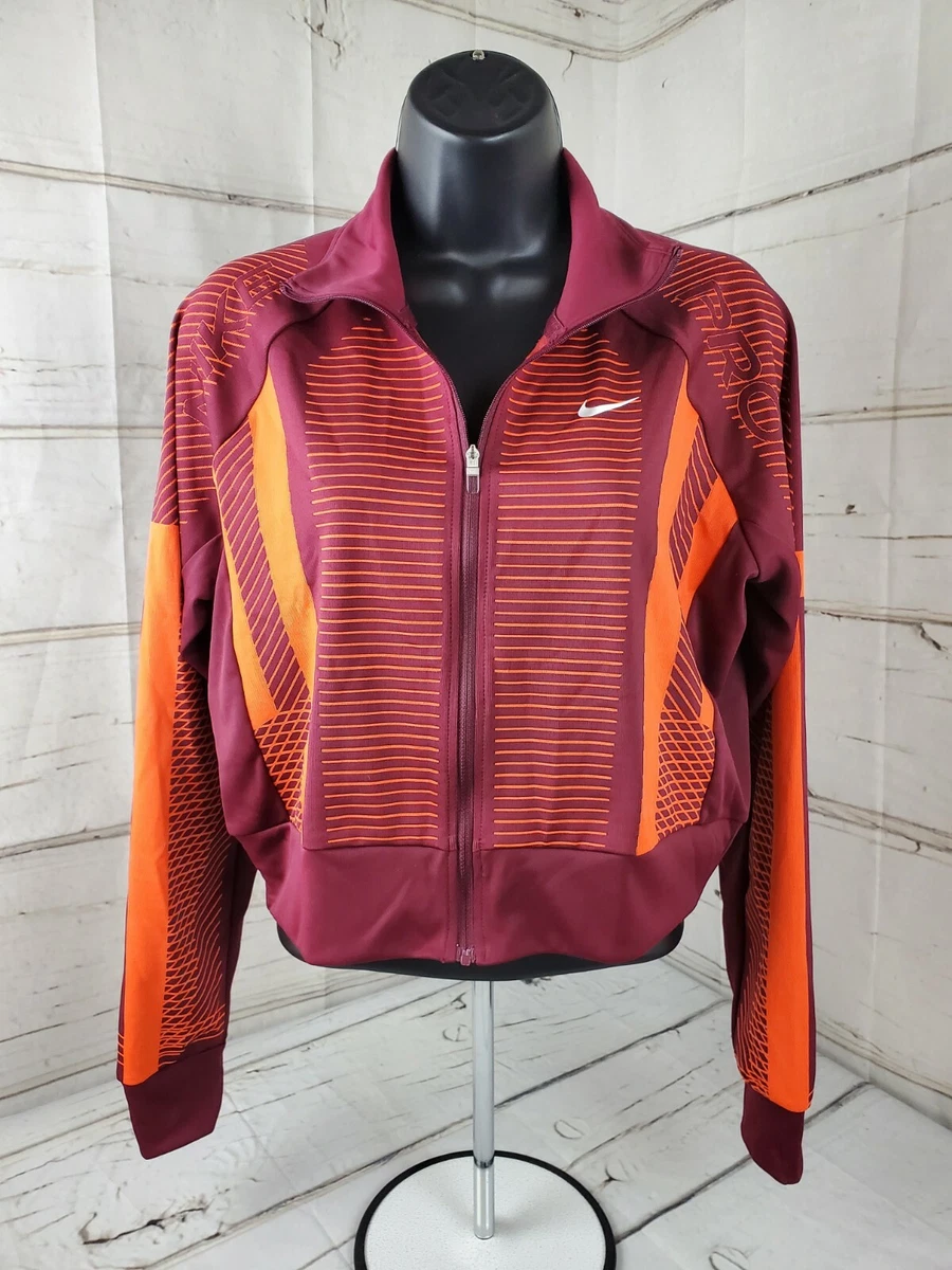 Nike pro crop jacket sale
