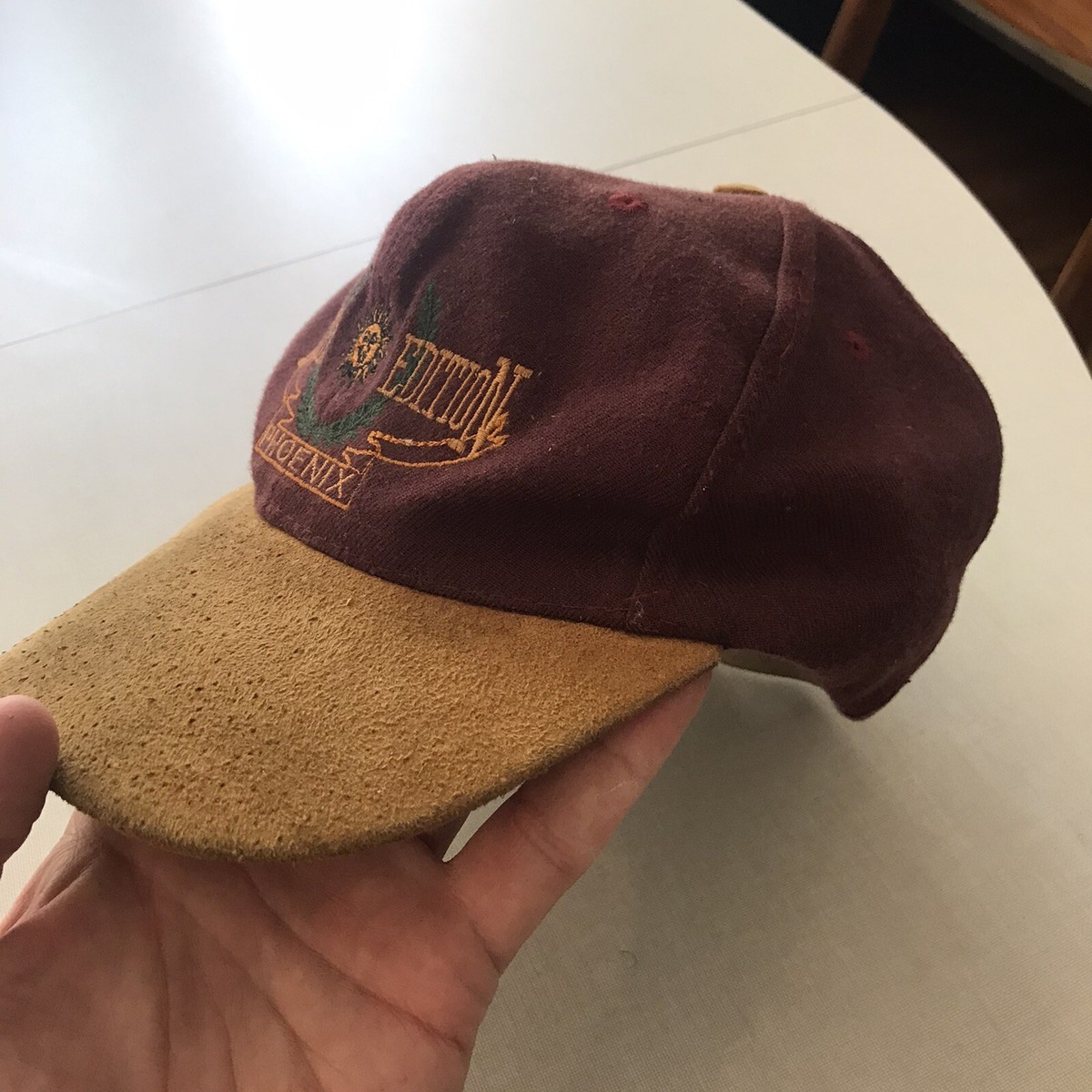 Phoenix  Wool and Leather Hat Vintage Phoenix Hat Limited Edition 90s Wool Leather | eBay main image 4