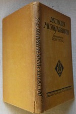 Rolf Cunz, Deutsches Musikjahrbuch, I. Jahrga...