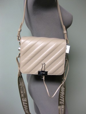 off white beige bag