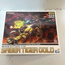 Zoids Saber Tiger Gold EZ-016 1/72 Action Plastic Kit Knight Black Unassembled