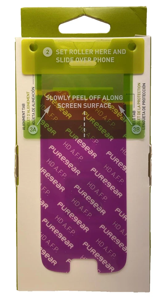 Repuesto protector de pantalla PureGear PureTek para Samsung Galaxy S4 Mini - transparente Foto 3 de 4