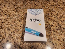 SCRIB3D P1 3D Printing Pen with Display - Includes 3D Pen, 3 Starter Colors of