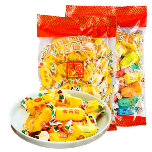 500 g di snack alimentari cinesi sciroppo di sorgo caramelle Gaoliangyi         - Foto 1 di 3