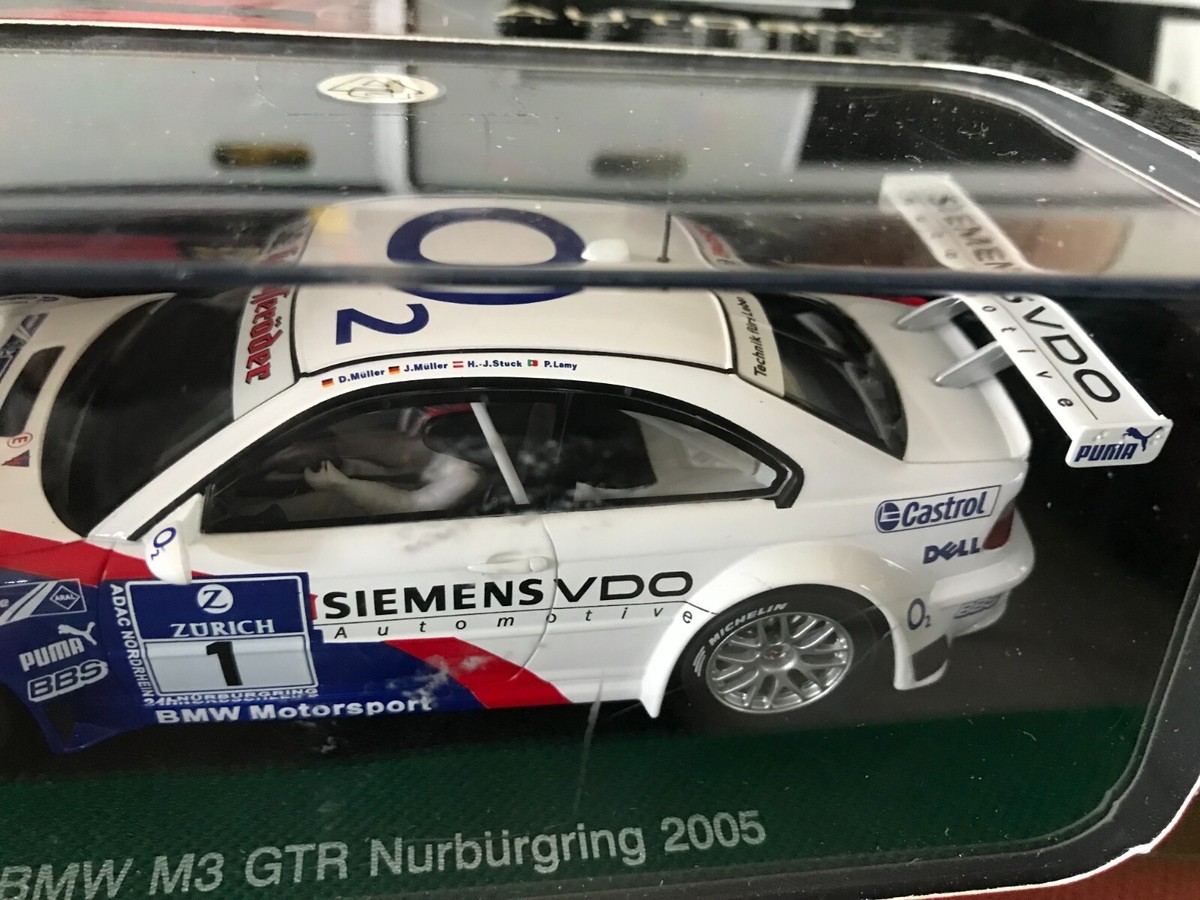 AUTOart slot car 1:32 E46 BMW M3 GTR Nürburgring AUTOart Slot