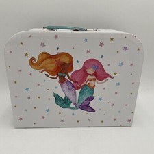 Champion Porcelain Company Children's Mermaid Tea Set with Carry All Suitcase