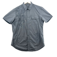 Calvin Klein Slim Fit Men's Size M Cotton Embroidered Casual Shirt