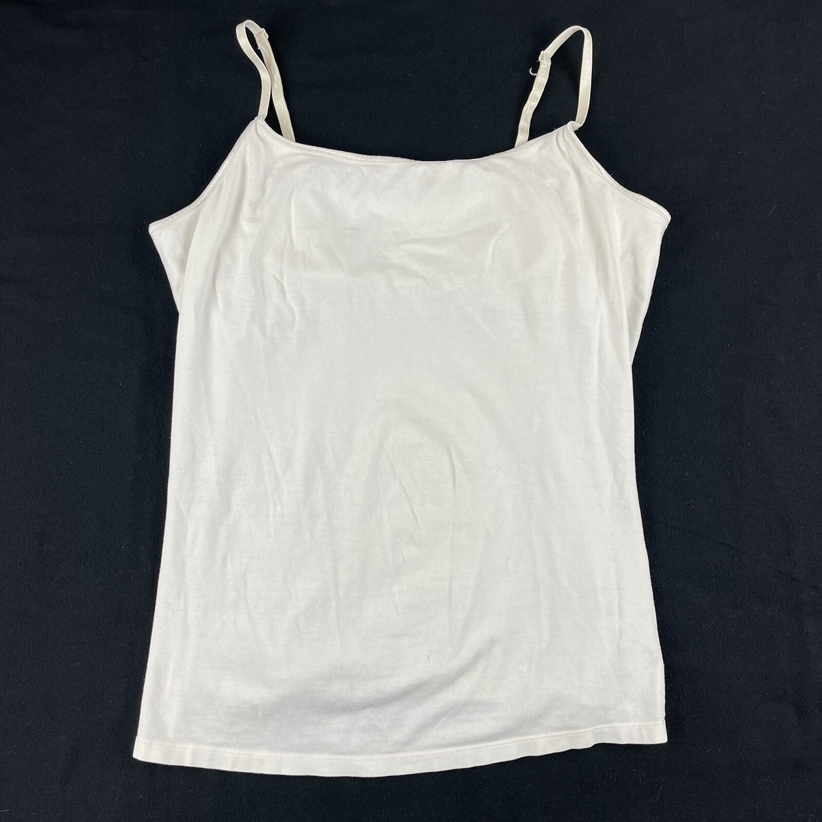 New Directions Camisole Tank Top Womens Medium White | eBay