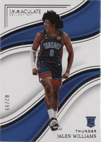 2022-23 Panini Immaculate Collection - Jalen Williams #95