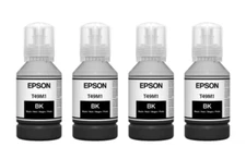 Epson Sublimation Ink Color Black Surecolor F170/ F570 Printer - 4 Bottles Black