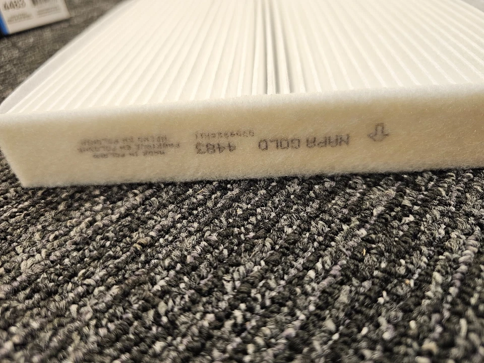 (CANTIDAD 2) Filtro de aire interior cabina NAPA Enviro Shield 4483 para Lexus GS 2011-2012 Foto 3 de 4