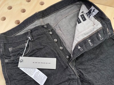 BRAND NEW RICK OWENS DRKSHDW BLACK DENIM 31