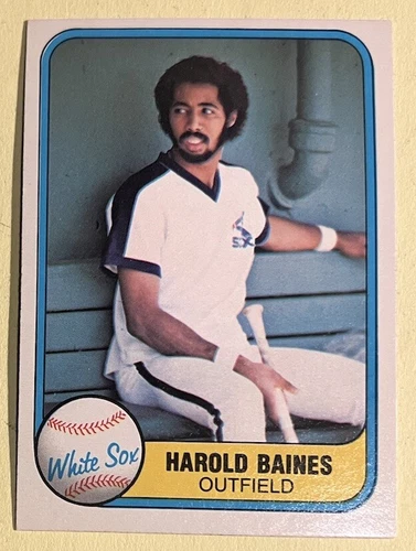 1981 Fleer #346 Harold Baines Rookie HOF NM-MT Chicago White Sox