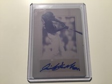 2019 Leaf Perfect Game Isaiah Jackson Printing plate Auto 1/1