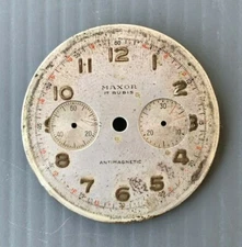 MAXOR Chronograph - Dial - Dial - Only for spare parts (!) - LANDERON 48