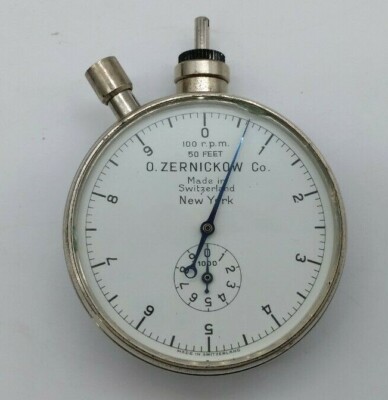 Vintage O. Zernickow Co. 778055 Direct-Reading Tachoscope | eBay