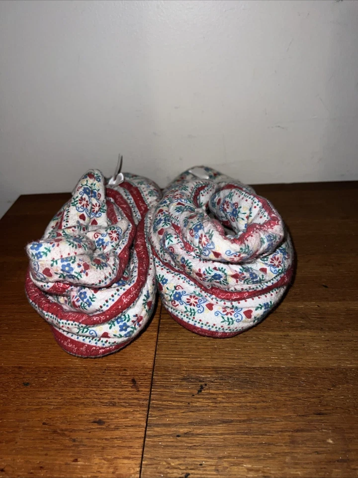 Zapatillas botín vintage hechas en EE. UU. talla 8-9 diseño floral Foto 4 de 4